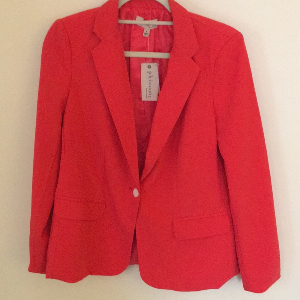Pink blazer